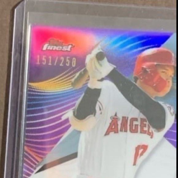 Shohei Ohtani /250 numbered Topps Stadium Club Purple Refractor Baseball Card - Picture 1 of 8
